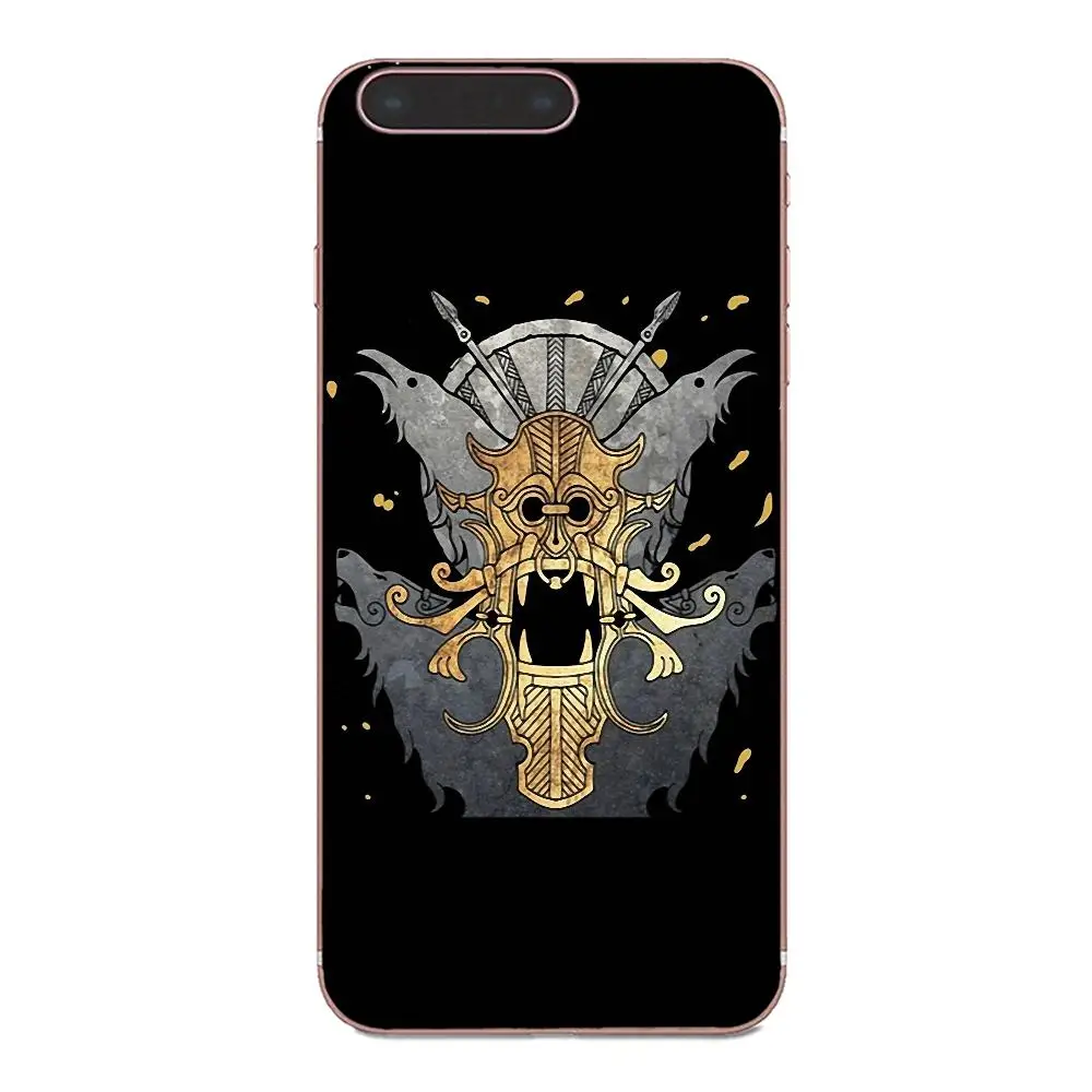 Для Galaxy A3 A5 A7 On5 On7 2015 2016 2017 Grand Alpha G850 Core2 Prime S2 I9082 чехлы из ТПУ Fundas Viking Warrior Norse Thor Odin |