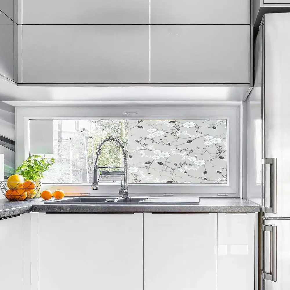 Funlife матовая декоративная Защитная пленка для окна витражная плёнка на стекла