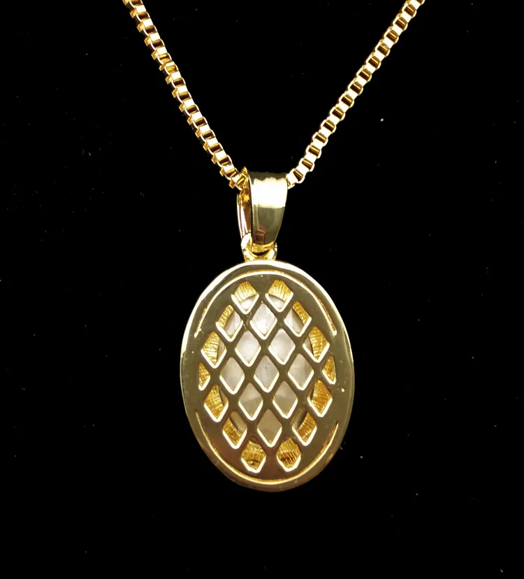 Микро Овальный Искусственный горный хрусталь с 2 4 мм 24-дюймовой коробкой цепи