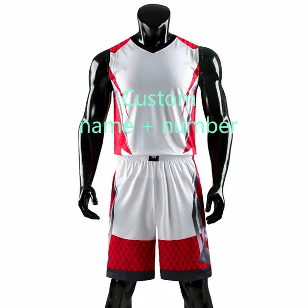 Custom name number Одежда высшего качества 6XL Для мужчин Для женщин Детский Баскетбол Трикотажные комплекты Униформа спортивный комплект Костюмы рубашки и шорты костюм Sportswer команда Индивидуальные - Цвет: Custom name number