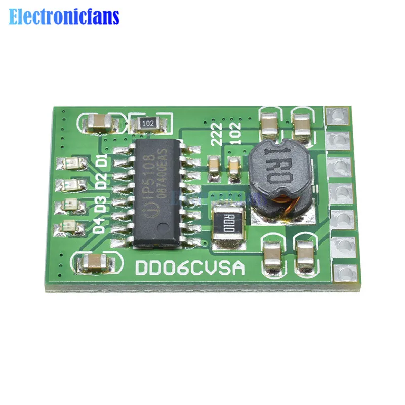DC 5V 2.1A Мобильная мощность Diy плата 4 2 V зарядка разряда повышающий индикатор