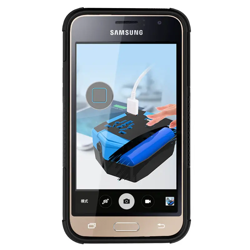 Thouport для samsung Galaxy J1 Mini Чехол-сумка Силиконовый+ PC чехол для телефона Гибридный противоударный чехол для samsung J1(6) sm-j120 F