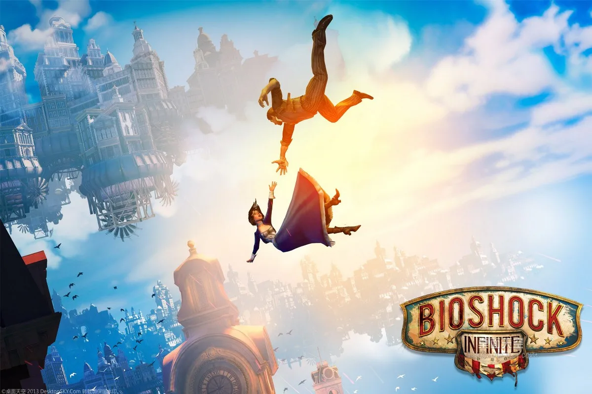 Bioshock 4 PDY021 Настенный декор тканевый постер с рисунком на заказ (рама доступны) для