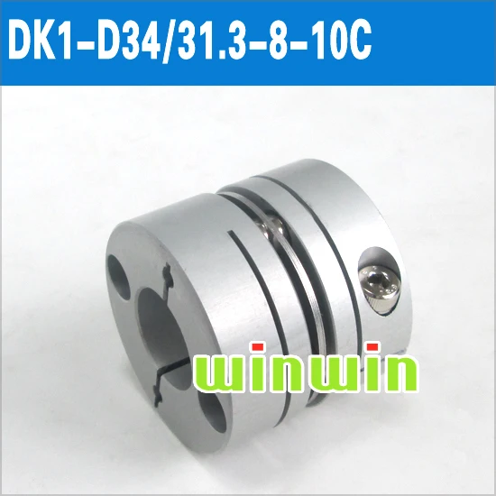 CNC DIY один диск тип с зажимом винт Гибкая муфта для вала 8 мм до 10 35 OD 34x31 |