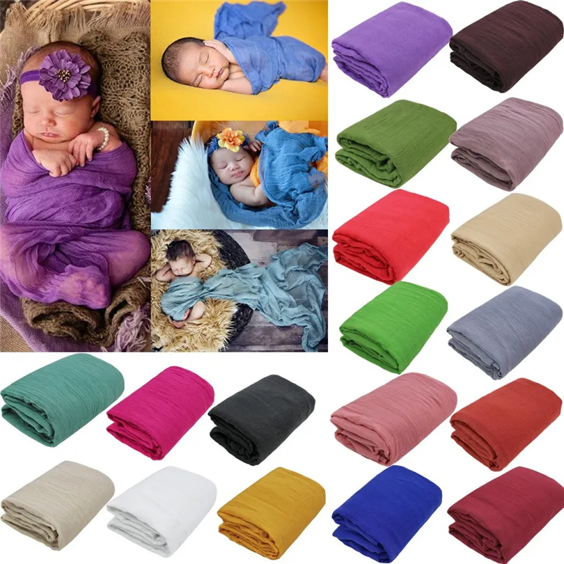 18 цветов Новорожденные Мальчики Девочки чизлот фото реквизит эластичная