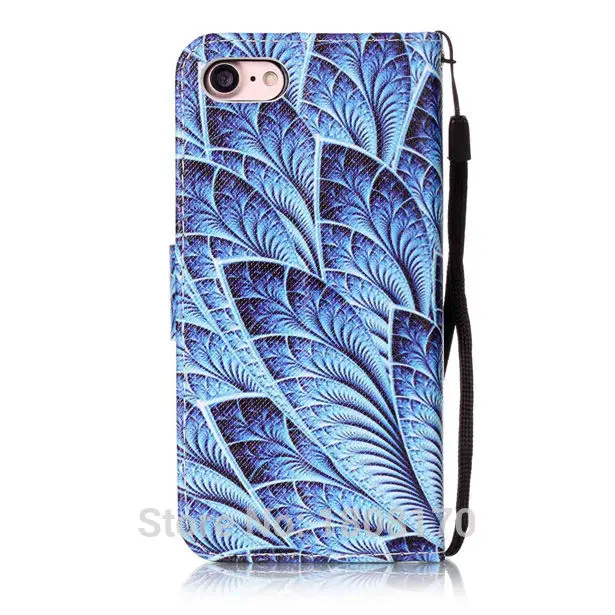 Кожаный чехол кошелек C Ku с изображением цветов мандалы для Iphone X 8 I8 7 Plus 6 6S 5 5S SE 5C