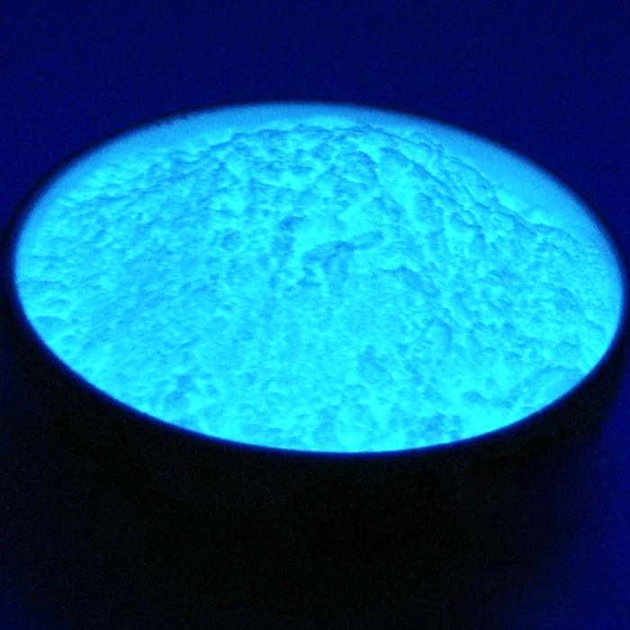 Uv/светятся в темноте пигмент Косметическая пудра Aqua Blue невидимый (белый) 100 г с