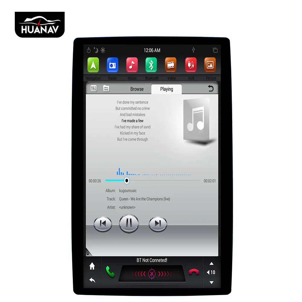 Tesla Android 8 универсальный DVD gps навигация для Toyota/Nissan/Ford/Kia/Opel радио авто стерео головное устройство 360 Вращение экрана 64