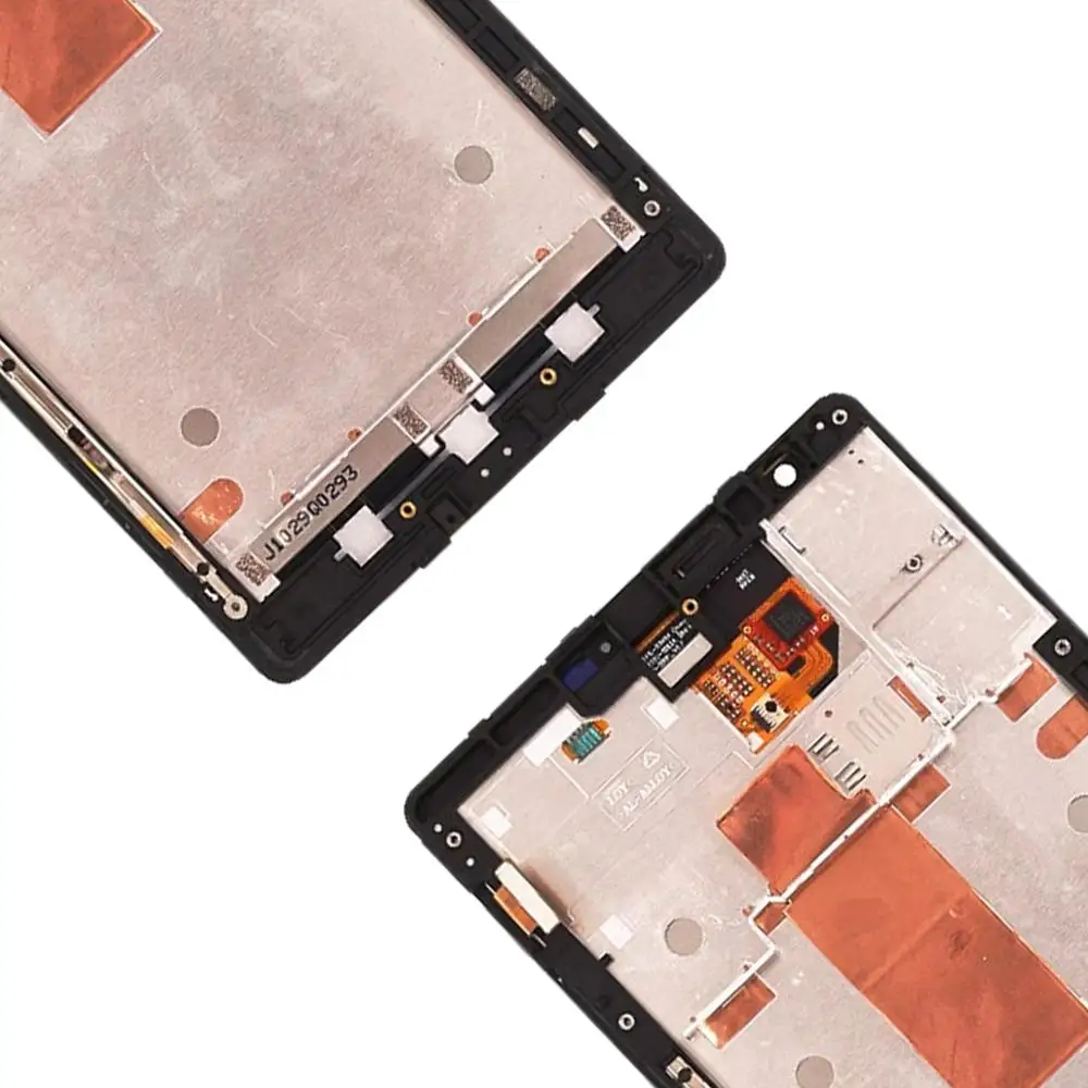 6 0 '񟥠 ЖК чехол с подставкой и отделениями для карт Nokia Lumia 1520 дисплей сенсорный