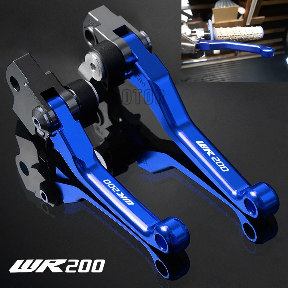 

For Yamaha WR200 WR 200 1992-1995 1993 1994 CNC Aluminum Motorcycle Dirtbike Dirt Pit Bike Motocross Pivot Brake Clutch Levers