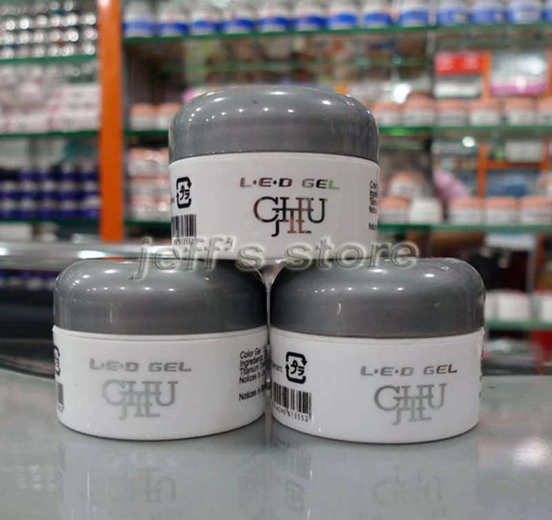 Замочить ВЫКЛ чистый цвет строитель гель УФ ногтей Маникюр высокое качество 3