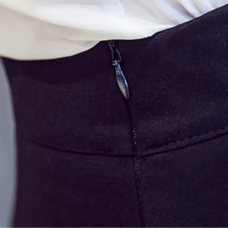 

Nice New Style Sexy Tight Fit Skirt Single-Breasted Lace Split Joint Style Bodycon Skirts Europe And America Fashion Trend Solid