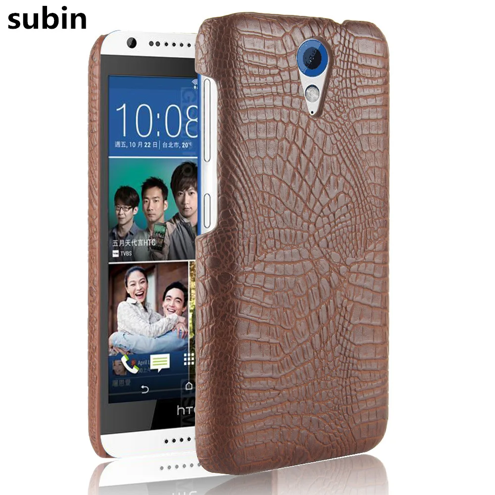 

subin New arrival For HTC Desire 620 Case Retro Luxury Crocodile Skin Protective Cover For HTC Desire 620g Phone Bag Case