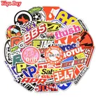 100 шт. стикер для гоночного автомобиля s, граффити для мотокросса JDM, водонепроницаемый стикер DIY для мотоцикла, автомобиля, велосипеда, шлема, чемодана, ноутбука