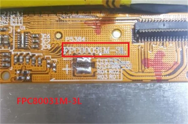 8 дюймов 31pin ЖК дисплей для DEXP Ursus P180 N280 P280 Матрица для Digma Оптима 8002 3g 8020D 3g TS8100PG 8701B 4G TS8095ML - Цвет: FPC80031M-3L