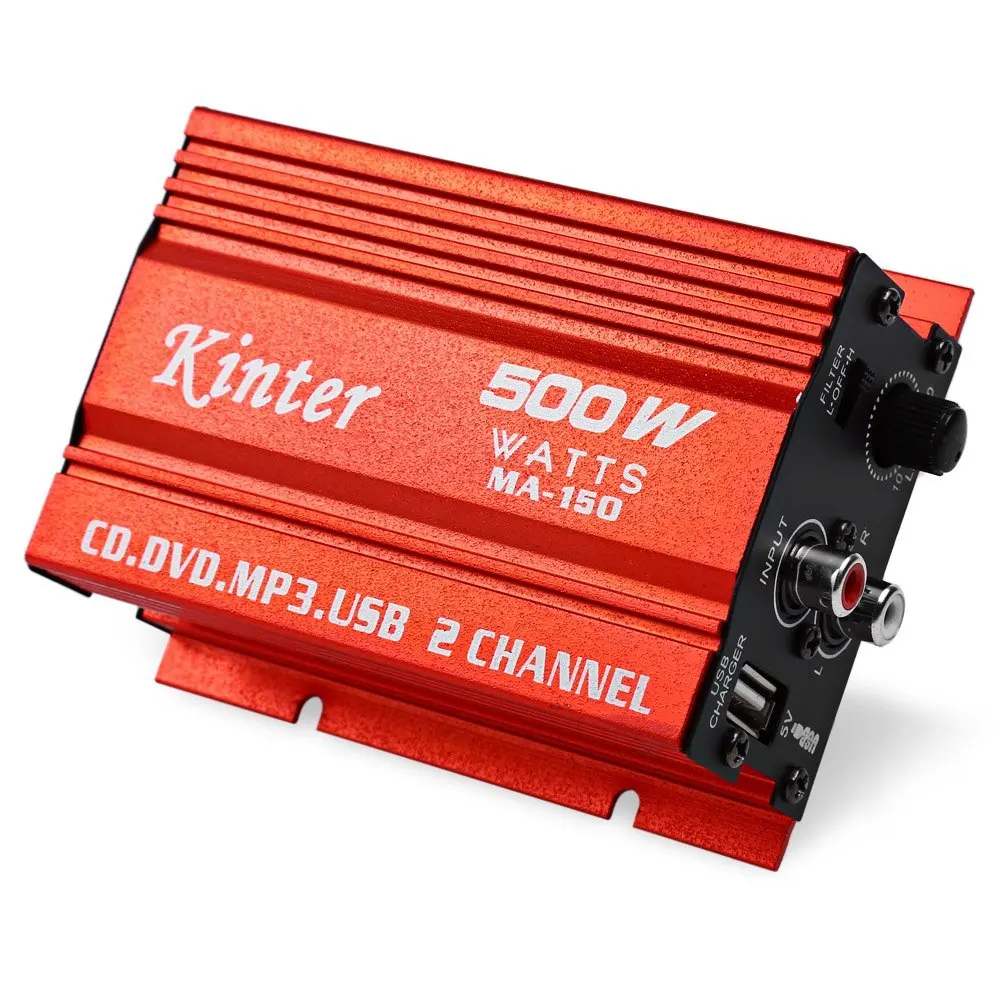 Kinter ма 150 Mini 500 Вт 5 В Hi Fi Цифровой Мощность стерео Усилители домашние