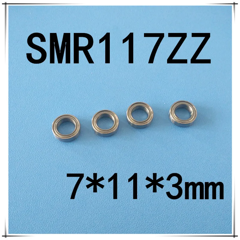 Высококачественный Миниатюрный подшипник из нержавеющей стали MR117 SMR117 Z SMR117ZZ L1170ZZ
