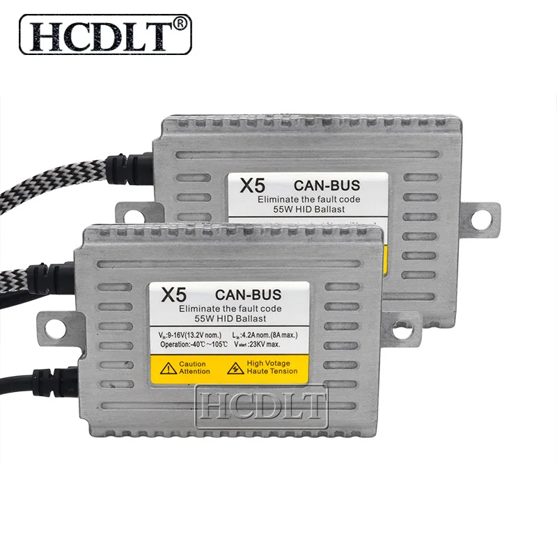 HCDLT супер Canbus 55 Вт DLT X5 AC Xenon HID Балласт реатор автомобильный Стайлинг Авто фара