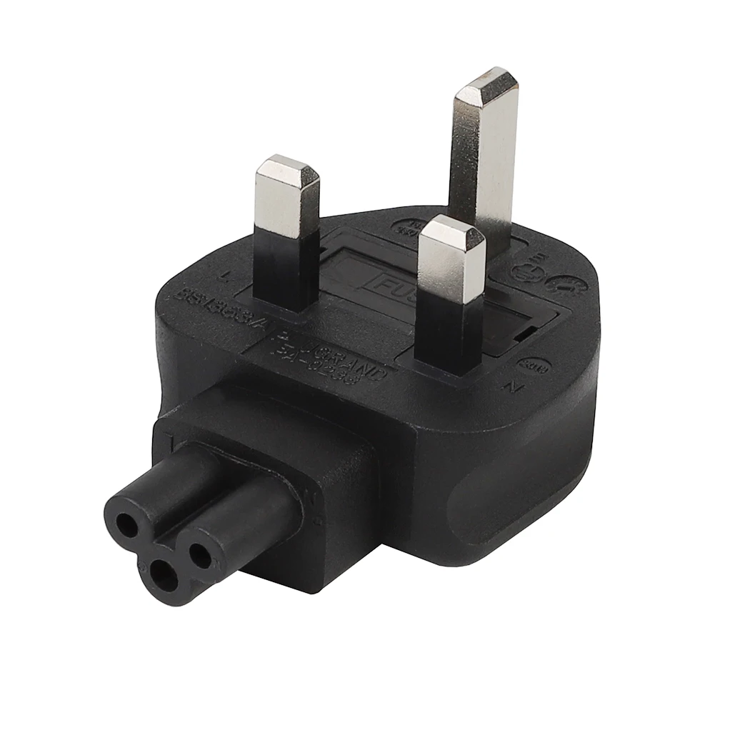 JORINDO UK TO IEC320 C5 конверсионный штекер 3 штыревой IEC 320 AC адаптер питания штепсельная