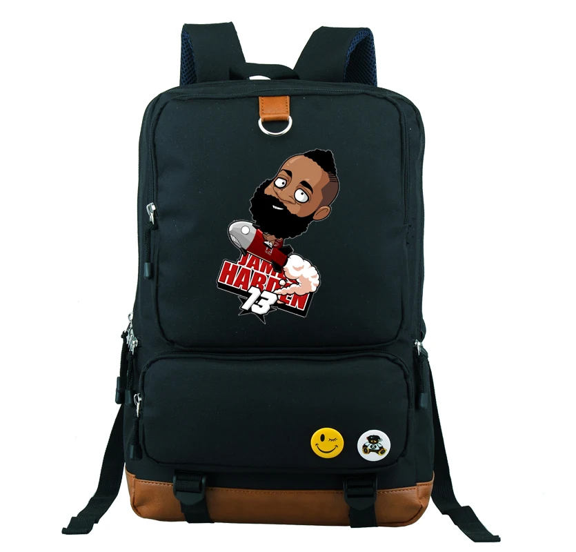 Детские баскетбольные рюкзаки Harden сумка для подростков мультяшная на плечо