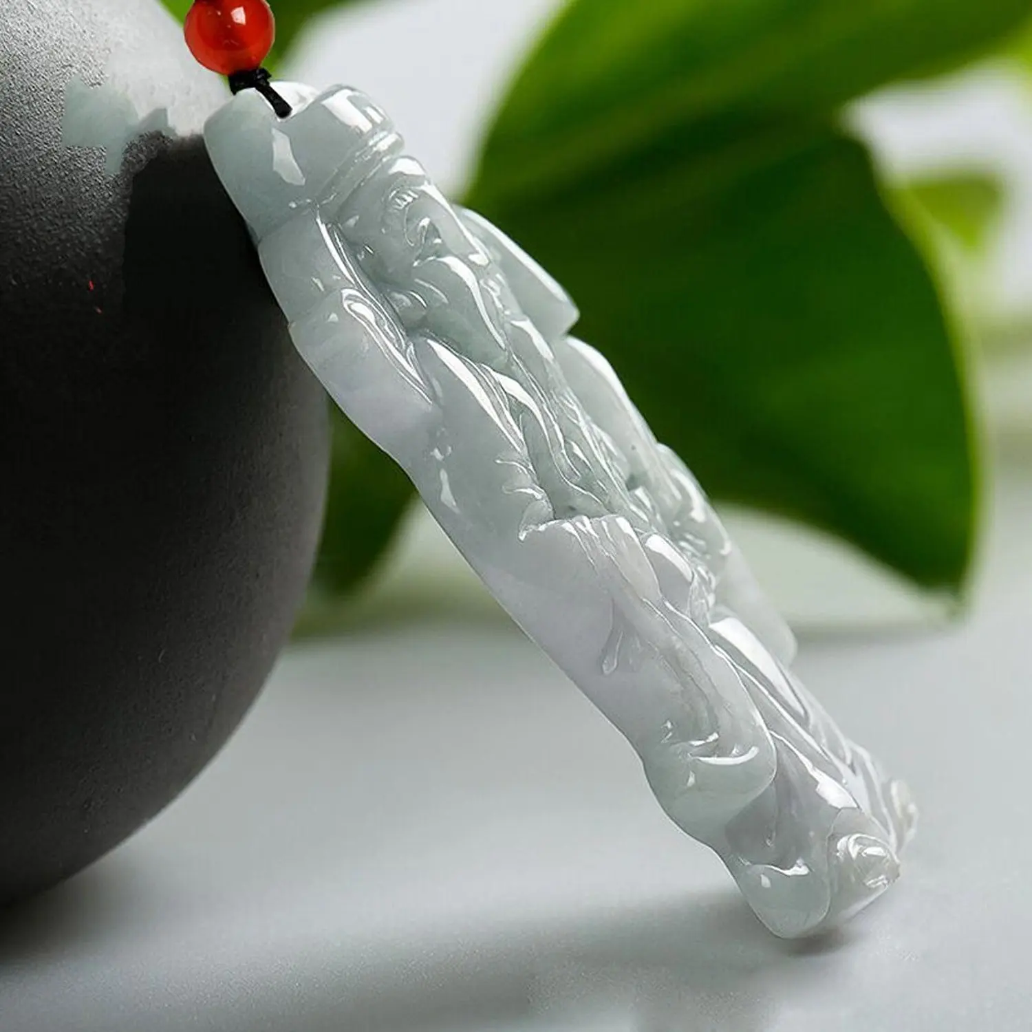 Ювелирные изделия Koraba из натурального нефрита и ручная работа счастливый Бог