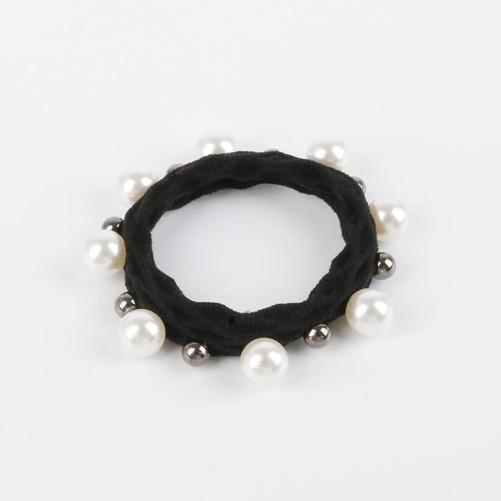 2 5 штк/partij Koreaanse haaraccessoires Parel Kralen haar ring paardenstaart voor Vrouwen Meisje Hoofdtooi 2019 Nieuwe Mode|Украшения