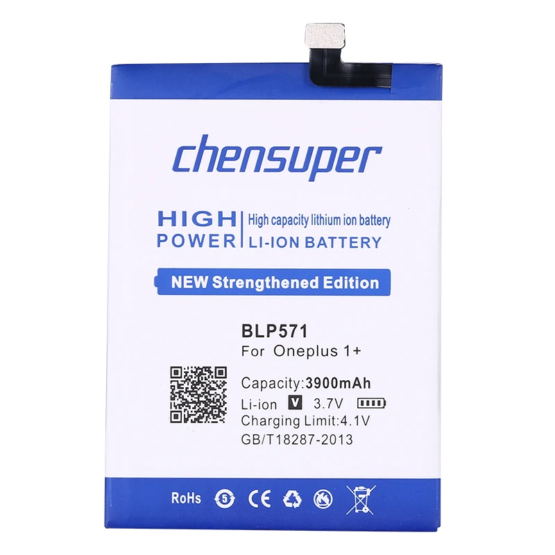 Высококачественный литий ионный аккумулятор BLP571 3900 мАч для смартфона Oneplus One one plus