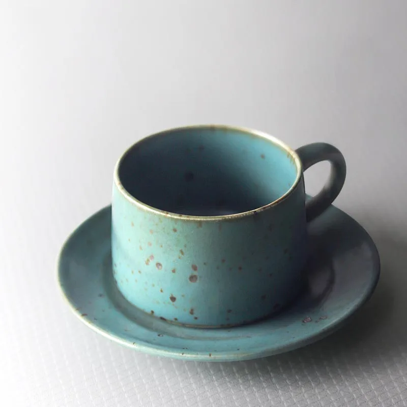 Чашка эспрессо в японском стиле 73 мл с блюдцем | Дом и сад