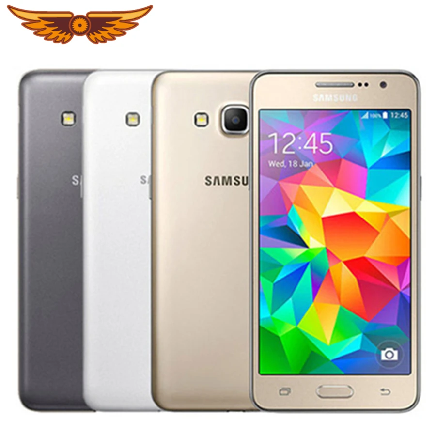 

Оригинальный разблокированный Samsung Galaxy Grand Prime G530H, экран 5,0 дюйма, четырёхъядерный, 1 ГБ ОЗУ + 8 Гб ПЗУ, две SIM-карты, Android мобильный телефон