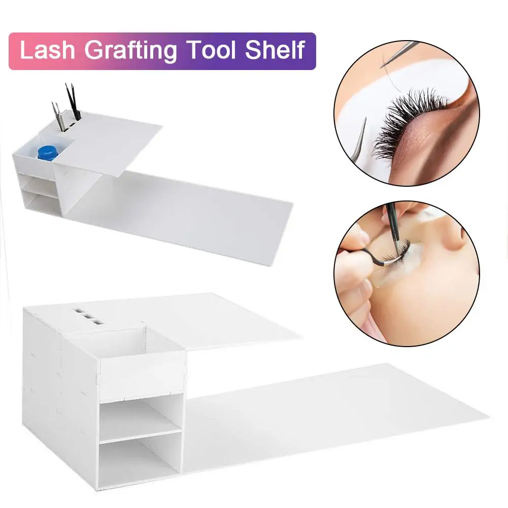 Съемная полка для подушки наращивания ресниц акриловая Подушка &quotресницы&quot