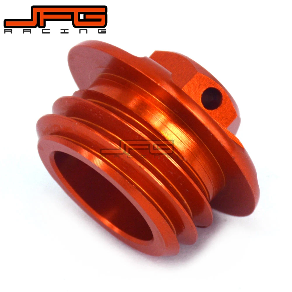 Оранжевый ЧПУ Заготовка маслозаливной разъем для KTM SX XC EXC SMR 50 85 125 250 300 350 400 450 все модели Байк мотокросс