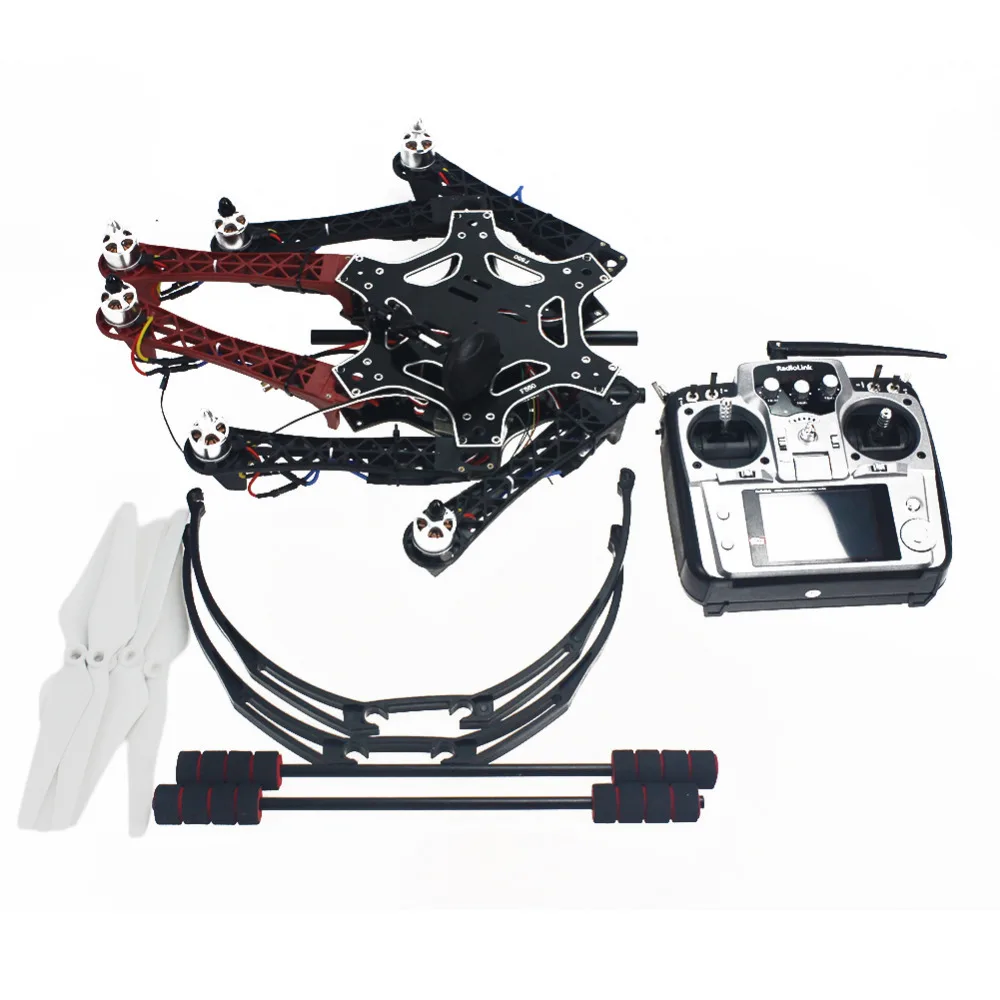 Радиоуправляемый летательный аппарат гексакоптер вертолет ARF Дрон с рамой AT10 TX/RX