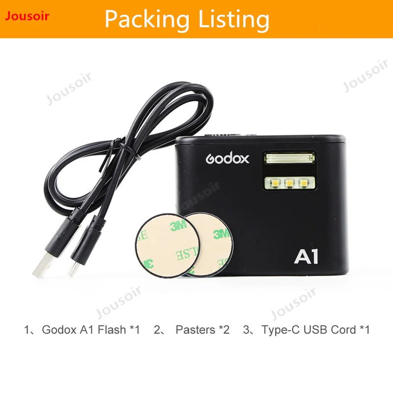 Godox A1 система вспышки для смартфона 2 4G Беспроводная вспышка триггер постоянного