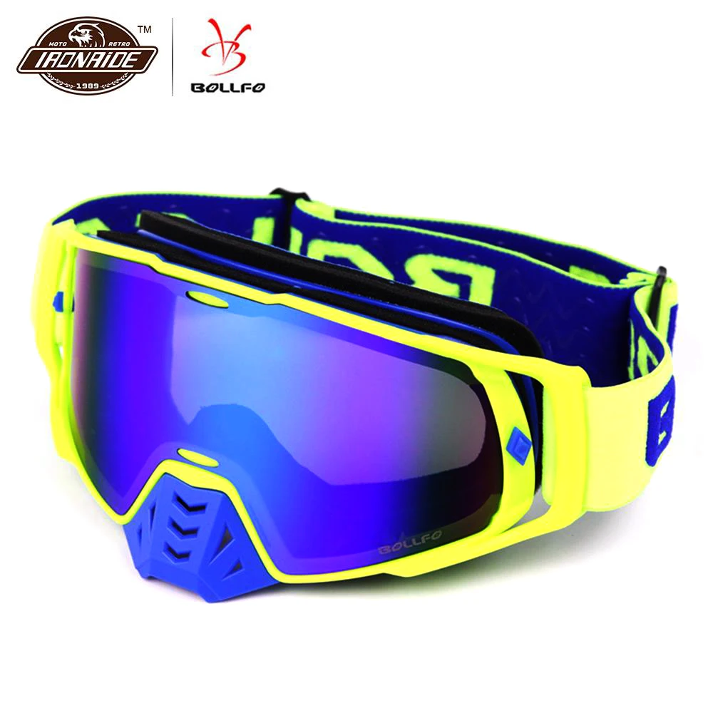 BOLLFO очки для мотокросса dirt bike шлем gafas мотоциклетные езды на велосипеде