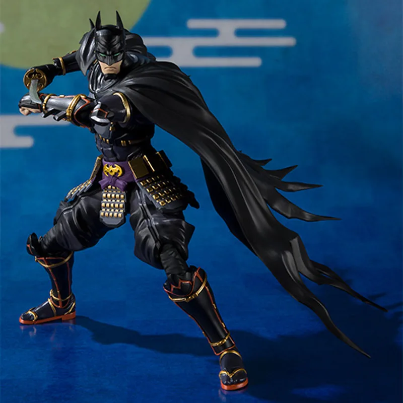 Figura móvil SHF Ninja, Batman, BUSHIDO, articulaciones, modelo de juguetes de 16cm
