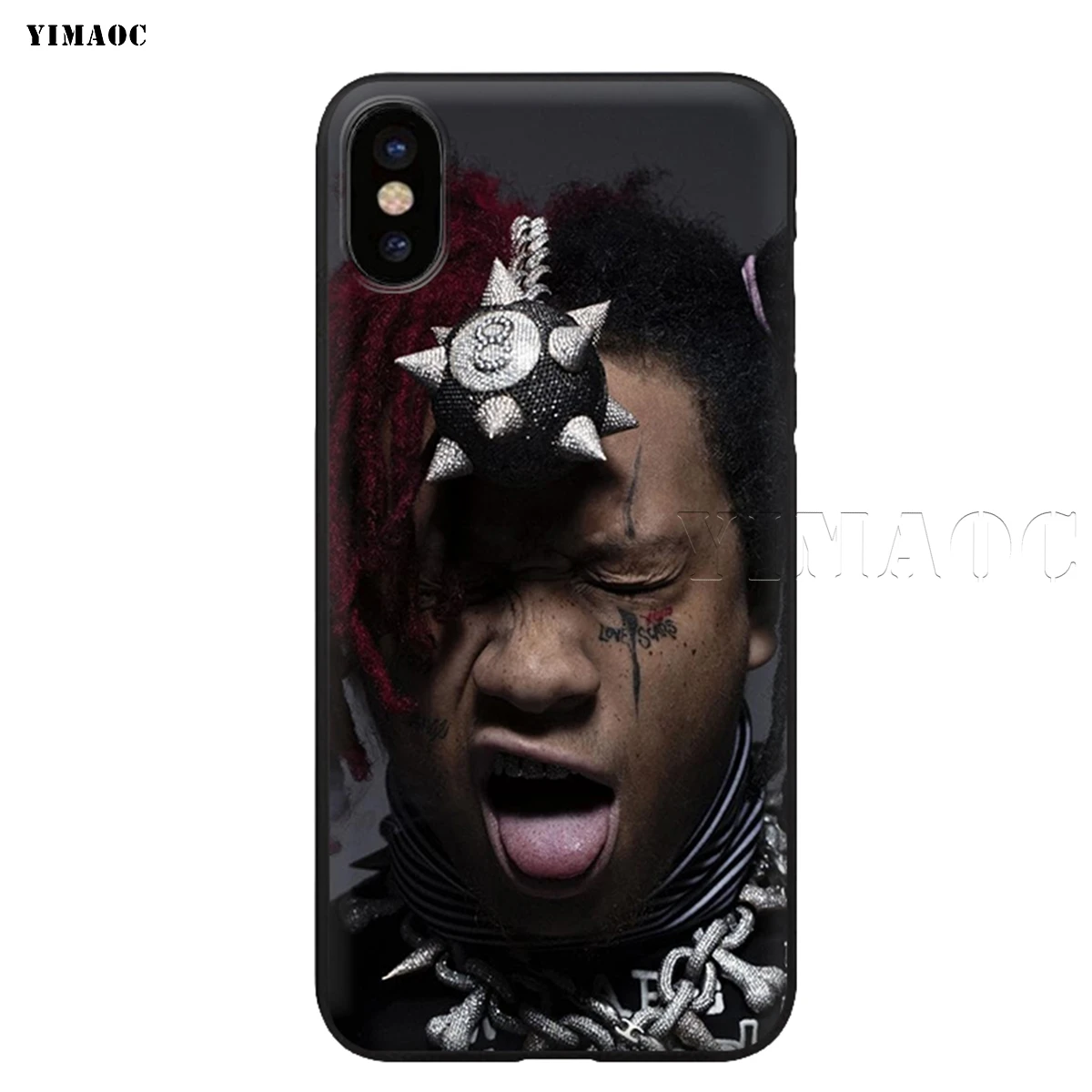 6 Силиконовый мягкий чехол YIMAOC Trippie Redd для iPhone 11 Pro XS Max XR X 8 7 6 6S Plus 5 5S SE - Цвет: 6