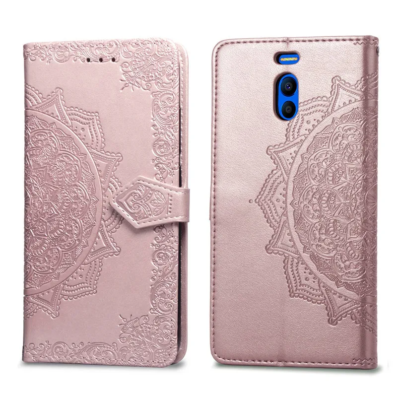 Чехол книжка с рисунком мандалы для Meizu M6 Note M721 M721H M721C M721M M721Q M721L чехол кошелек M5S