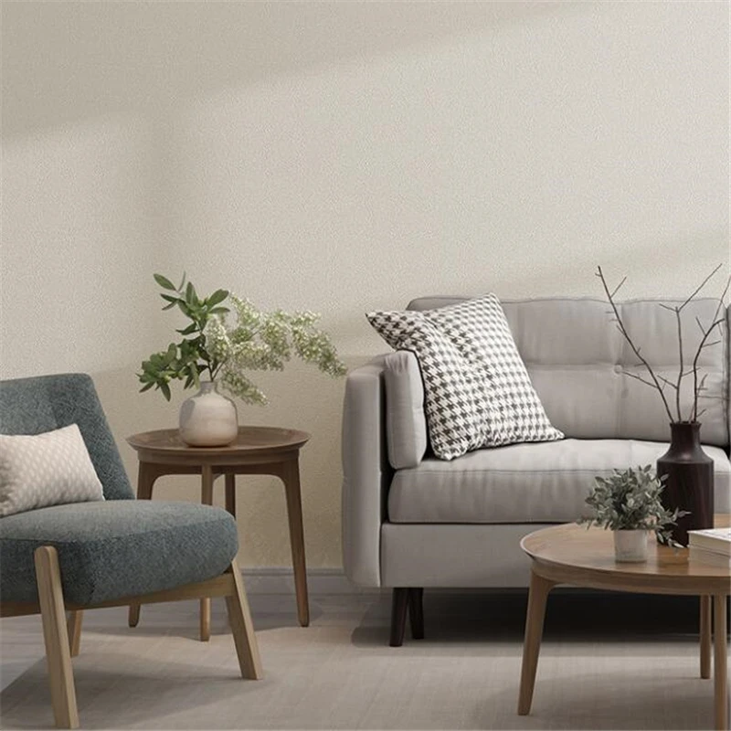 Современные минималистичные обои в скандинавском стиле чистый цвет белые для