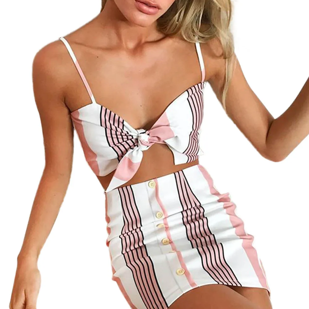 Новое поступление Повседневная модная женская летняя пляжная рубашка с бантом в