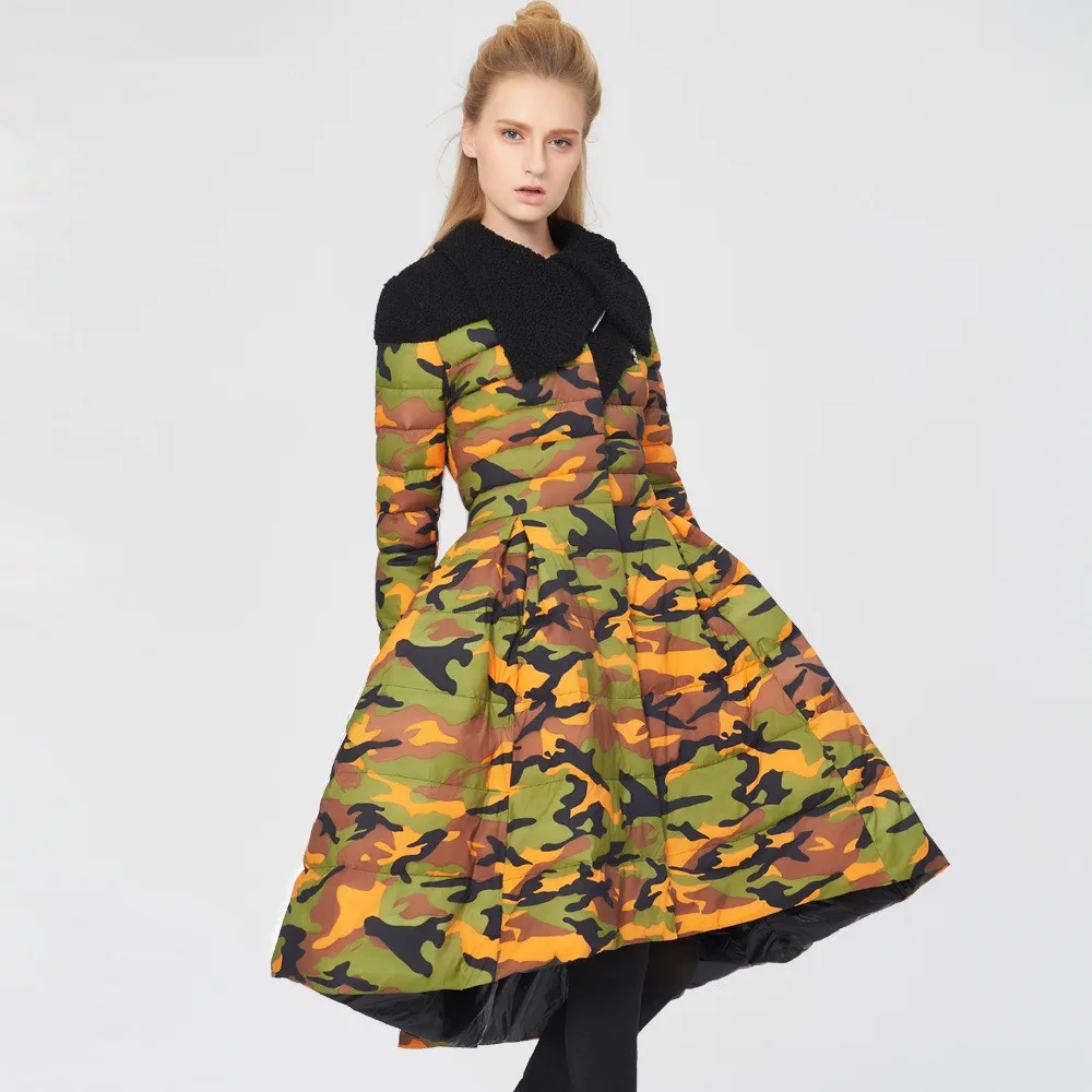 Женский пуховик с принтом Donsjassen dames большими качелями 2019|dames|dames parkadames jacket |