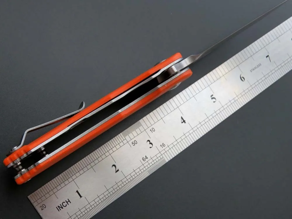 G10 высокопрочный острый D2 стальной маленький складной нож для кемпинга на