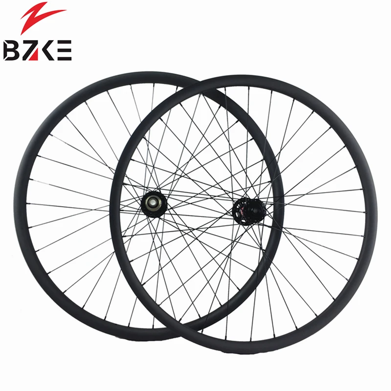 Карбоновые велосипедные колеса 29 дюймов ширина 30 мм карбоновые mtb boost 29er Novatec HUB wheel