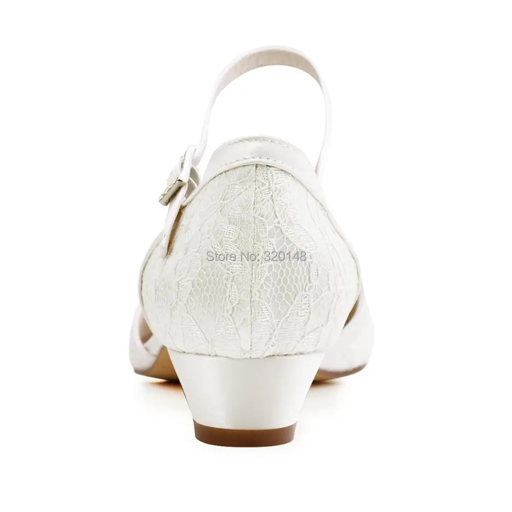 Свадебные туфли белого цвета и слоновой кости для невесты Туфли на квадратном