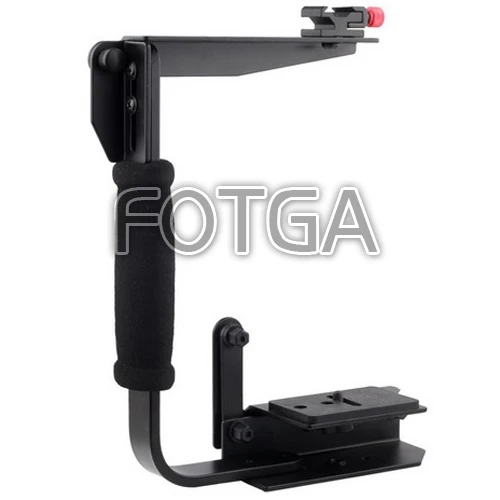 Оптовая продажа FOTGA 900 держатель для вспышки Quickflip 120/135 камеры Canon Nikon Pentax Olympus U |