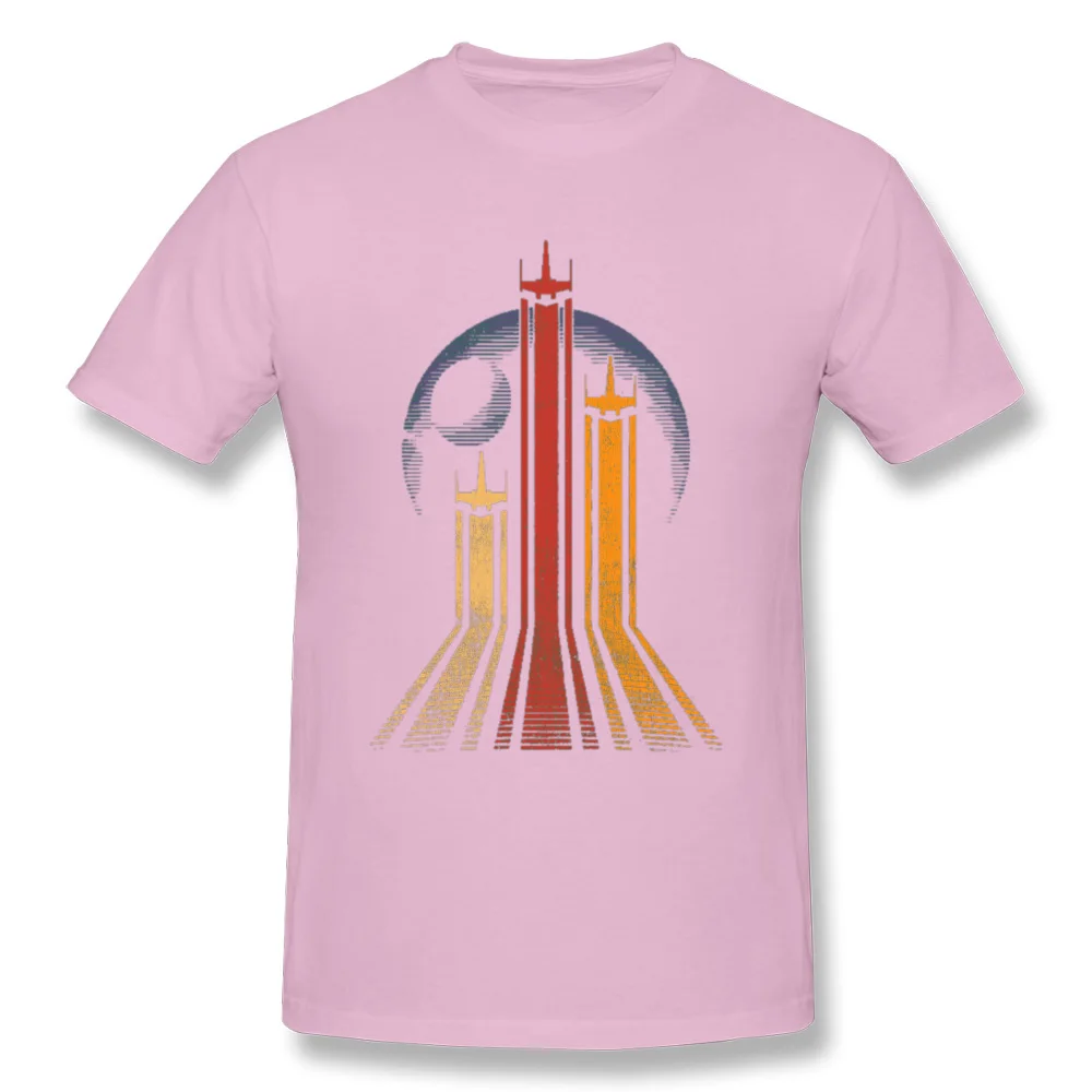 Мужские футболки Tops & Tees Ретро футболка галактика лето/осень Модная мужская с