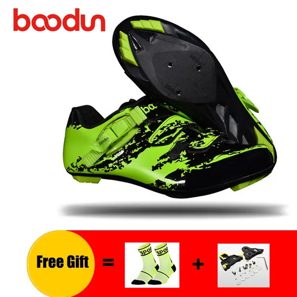 Cleats with CA G Кроссовки sapatilha ciclismo pro, обувь для велоспорта, для мужчин и женщин, Ультралегкая, самозакрывающаяся, для езды на велосипеде, для улицы, велосипедные кроссовки - Цвет: Cleats with CA G