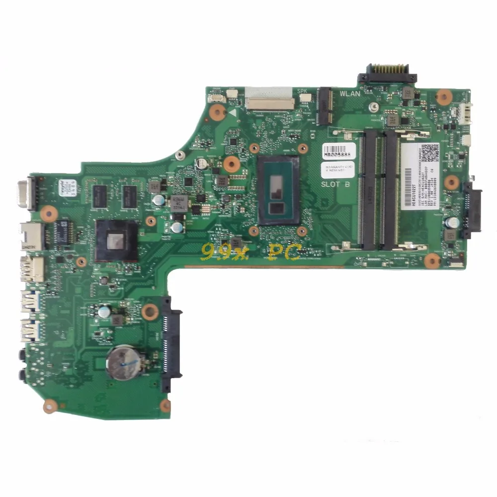 LAOKE для Toshiba Satellite L70 B Материнская плата ноутбука W/I3 4005U Процессор W/GPU V000359080 AR10SU 6050A2631701 MB A01 DDR3 Тесты