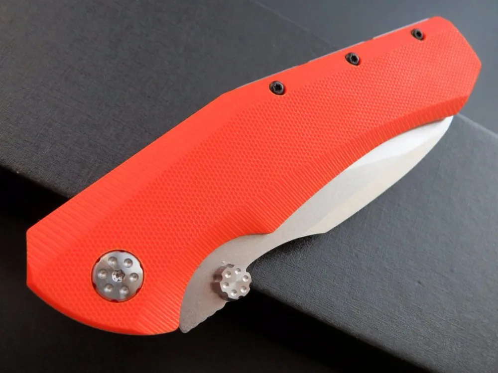 Очень красивое ZT0850 карманный складной нож G10 ручка шарикоподшипник Отдых Охота