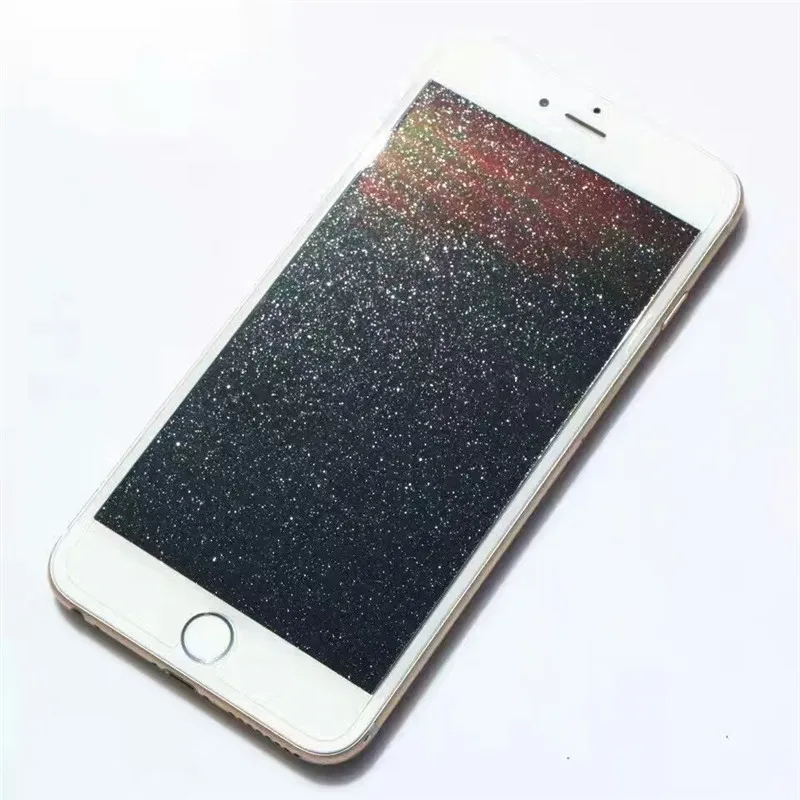 Закаленное стекло с алмазным блеском 2 шт. защитная пленка для iPhone 5S 6 6S 7 8 plus X XR