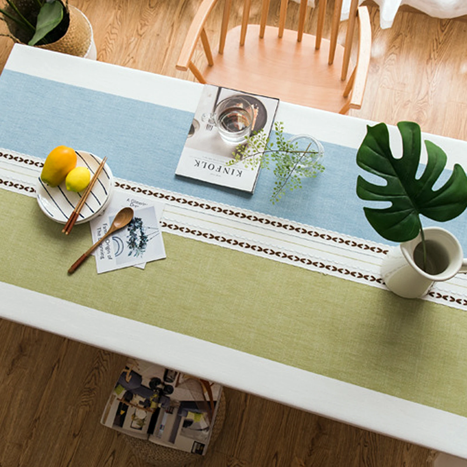 

Stripe Rectangle Linen Tablecloth Para Casa Dining Table Cover Table Cloth Tafelkleed For Kitchen Hotel Wedding Festival Party